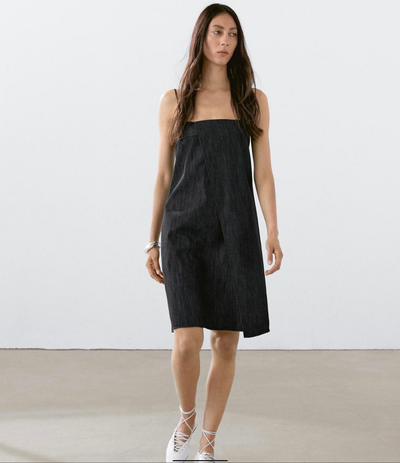 MASSIMO DUTTI Denim Elbise