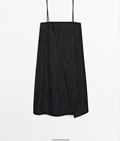 MASSIMO DUTTI Denim Elbise