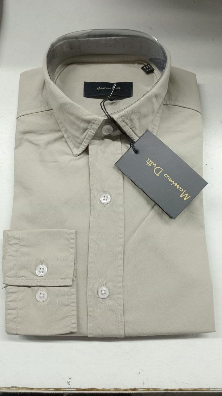 MASSIMO DUTTI Gabardin Gömlek
