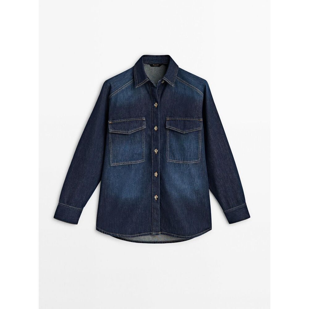 MASSIMO DUTTI Denım Gömlek