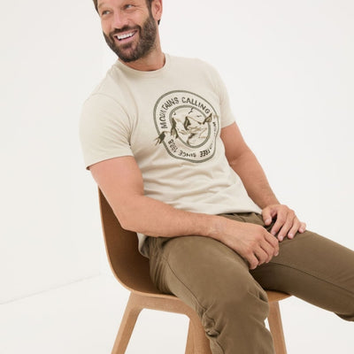 FATFACE Nakış Detaylı Tall Tshirt