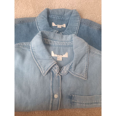 COS Crop Denim Gömlek