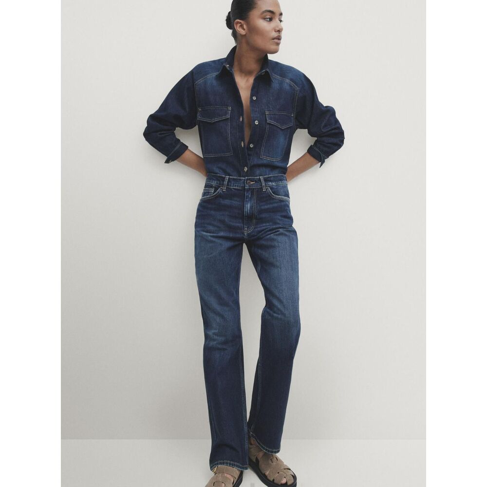 MASSIMO DUTTI Denım Gömlek