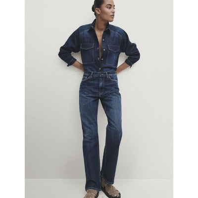MASSIMO DUTTI Denım Gömlek