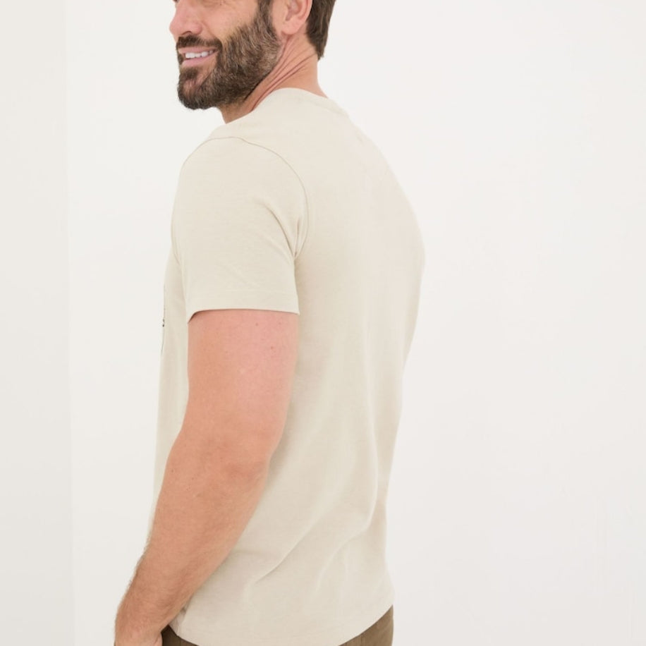 FATFACE Nakış Detaylı Tall Tshirt