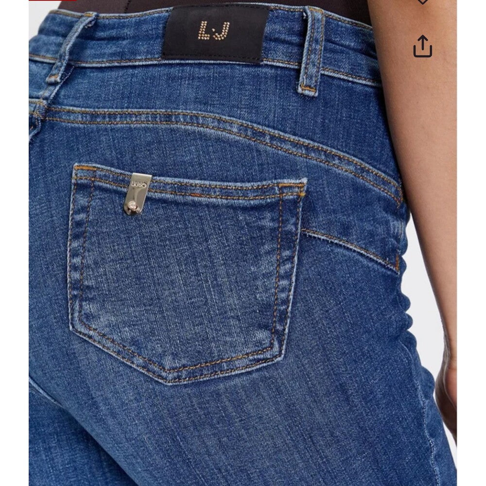 LIU JO Milano Yüksek Bel Slim Fit Jean