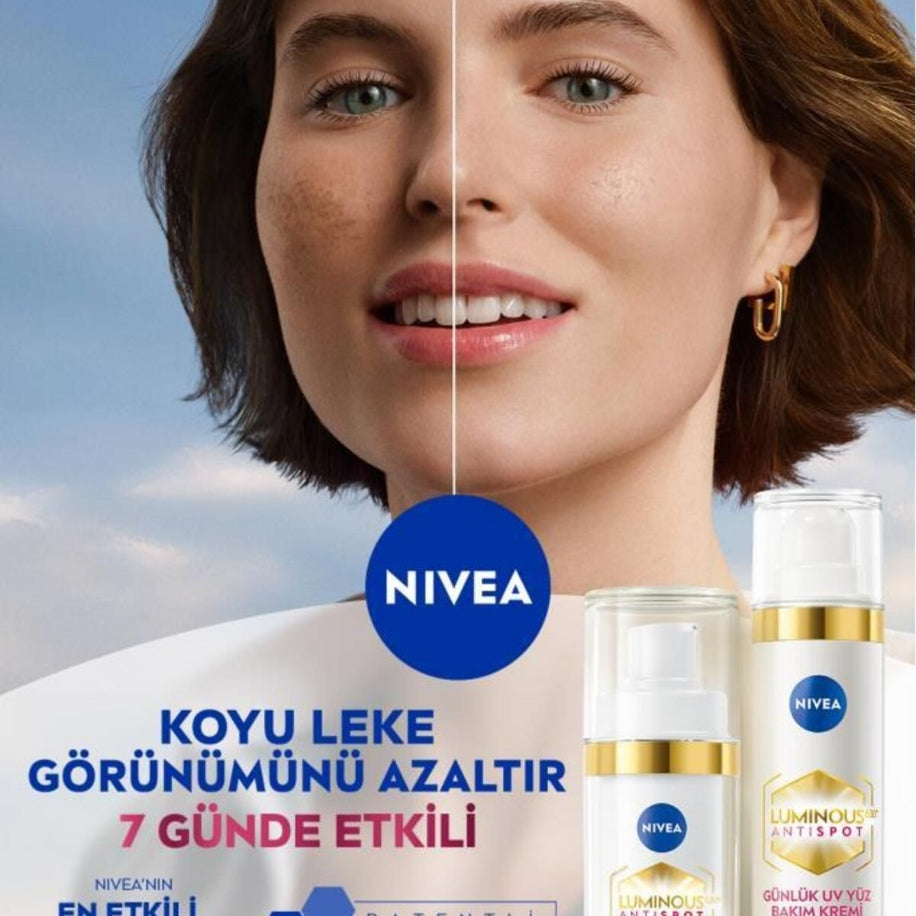 NIVEA Luminous630 SPF50 Leke Karşıtı Gündüz Yüz Güneş Kremi 40ml