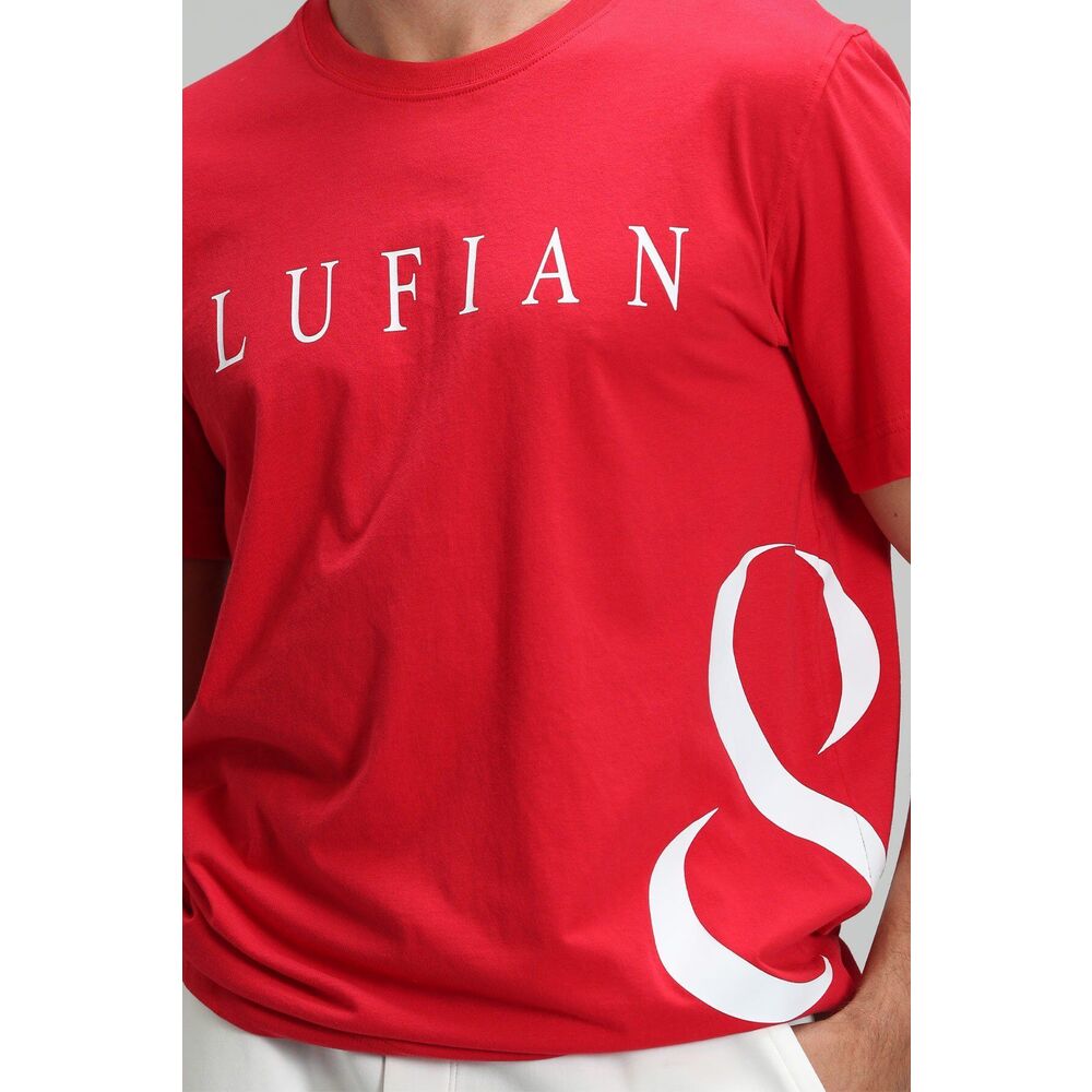LUFIAN Fınn Modern Grafik T-Shirt