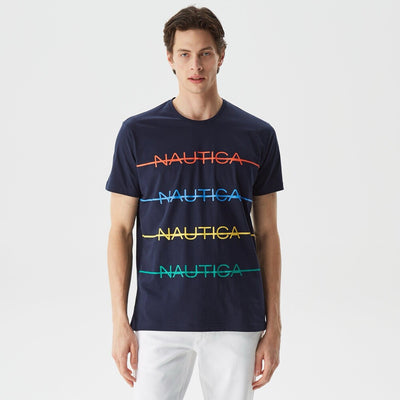 NAUTICA Baskılı Standart Fit T-Shirt