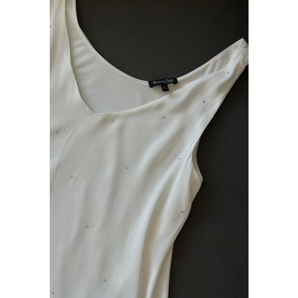 MASSIMO DUTTI Astarlı Şifon Bluz