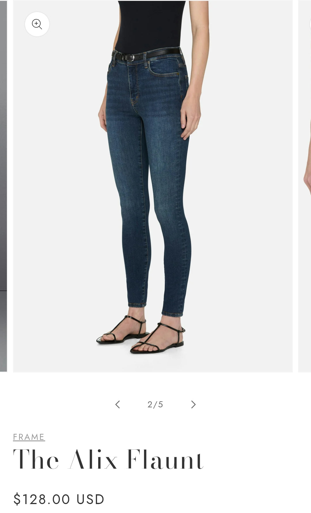 FRAME Yüksek Bel Skınny Jean