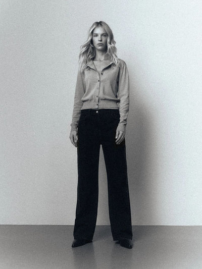 RESERVED Taş Şeritli Wideleg Jean