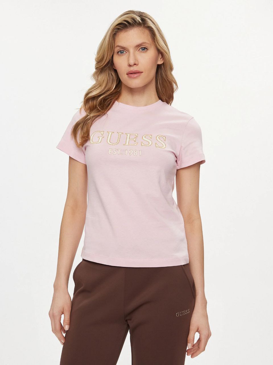 GUESS Nyra Nakışlı Tshirt