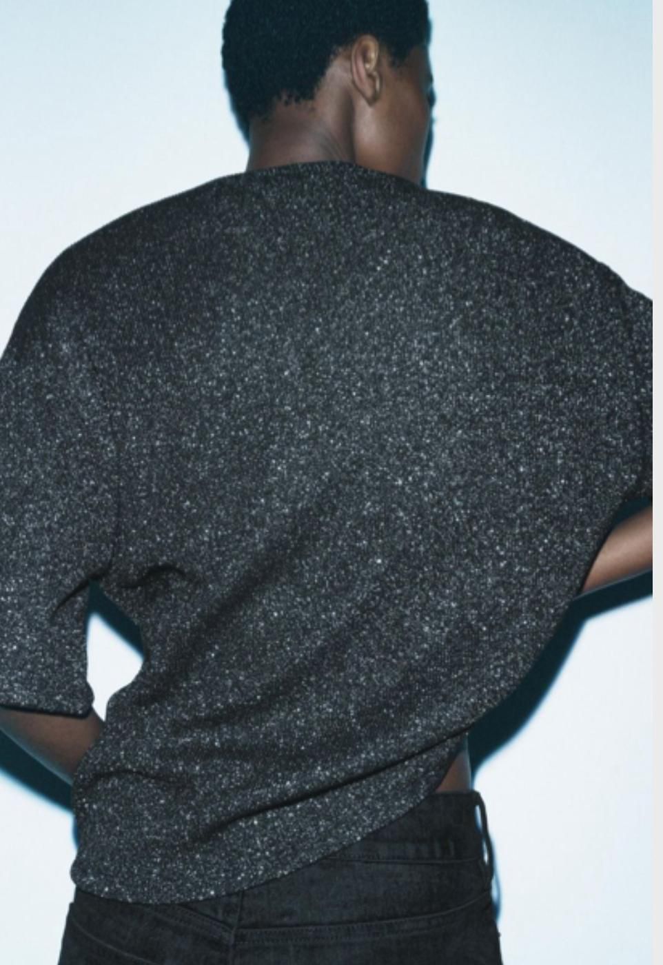 ZARA Oversıze Parlak Triko