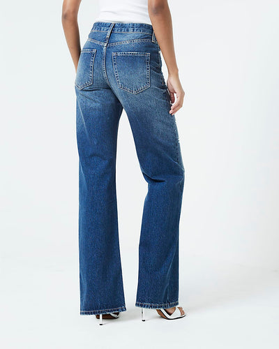 RIVER ISLAND Taşlı Düz Paça Jean