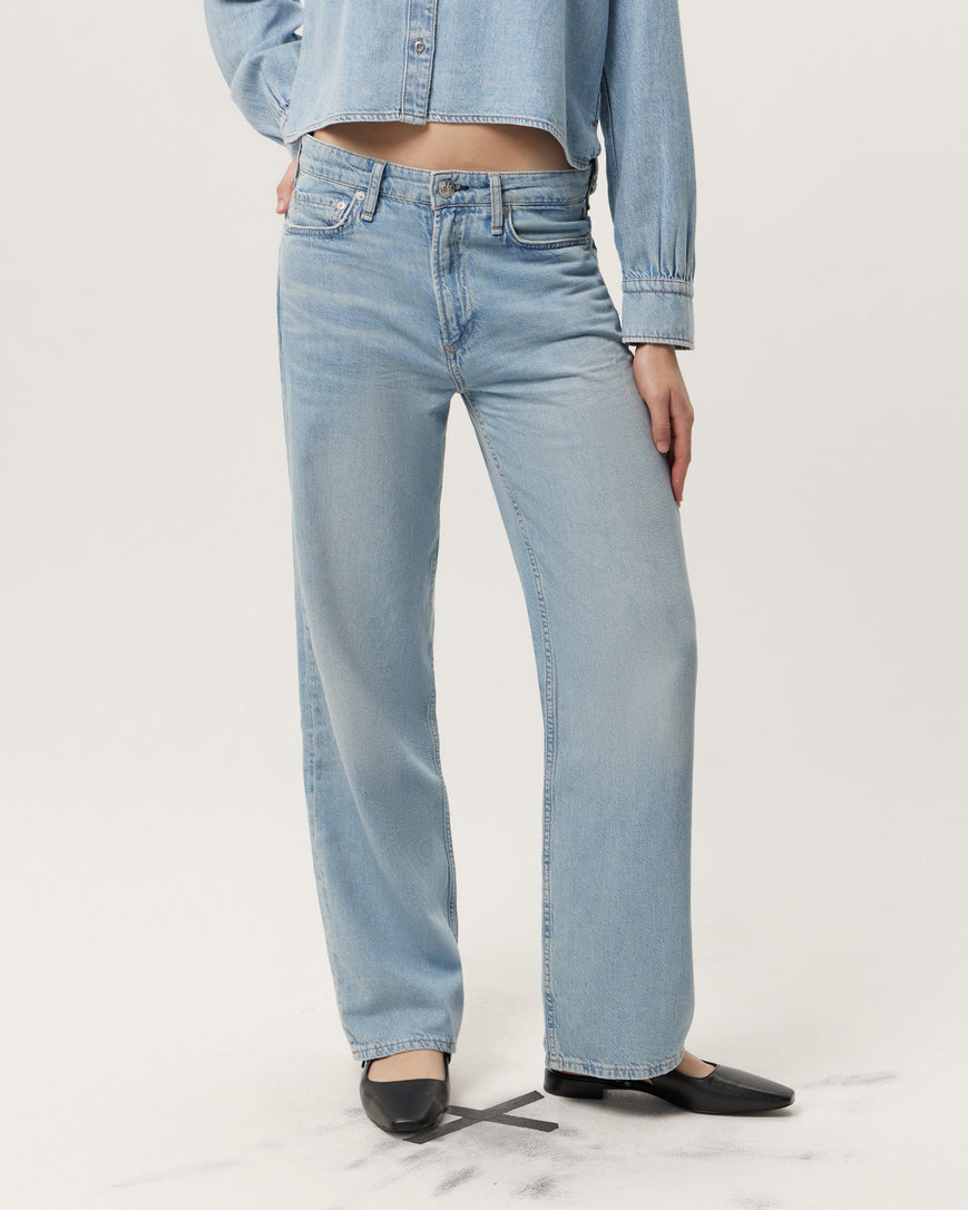 RAG&BONE Orta Bel Wıde-Leg Jean