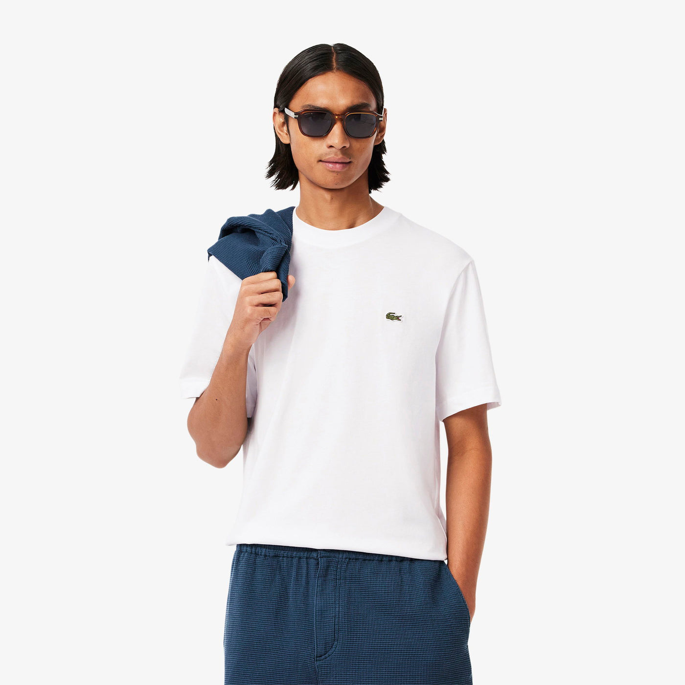 Lacoste Classic Fit Bisiklet Yaka T-Shirt