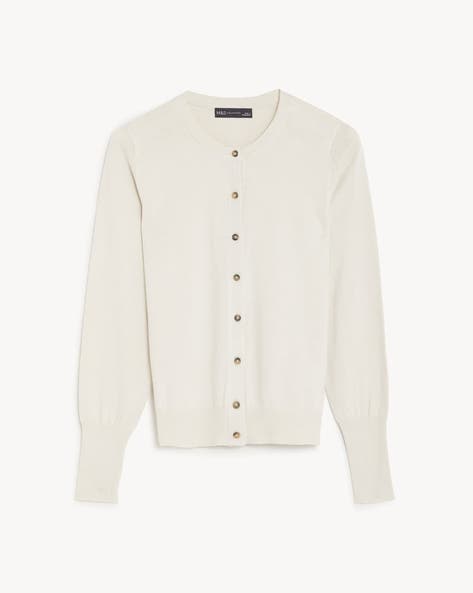 MARKS&SPENCER Bisiklet Yaka Triko Hırka