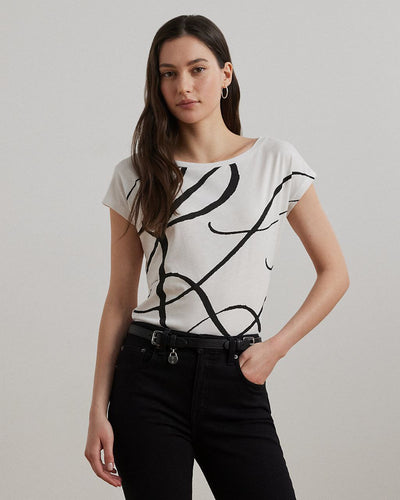 LAUREN RALPH LAUREN Baskılı T-shirt