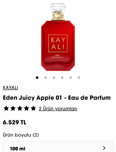 KAYALI Eden Juicy Apple 01 - Eau de Parfum 100ml