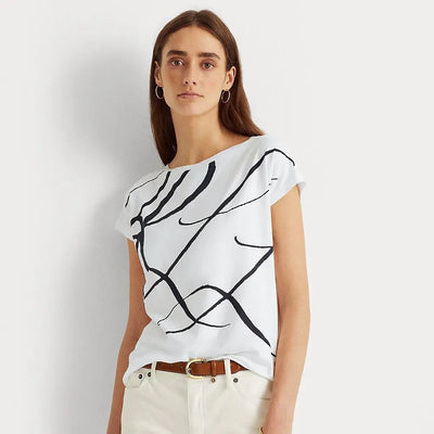 LAUREN RALPH LAUREN Baskılı T-shirt
