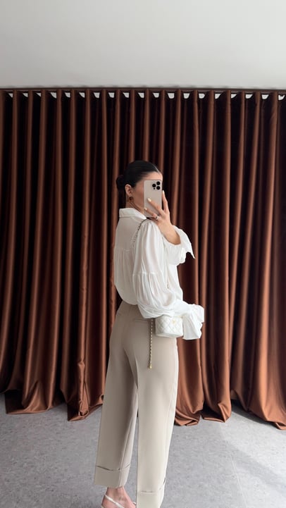 ZARA Duble Paça Pantolon