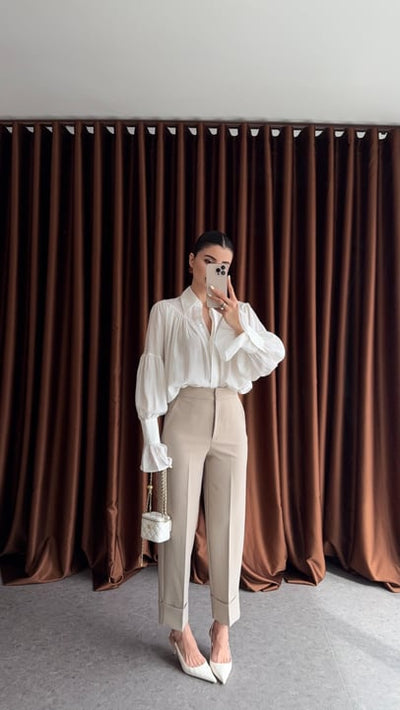 ZARA Duble Paça Pantolon