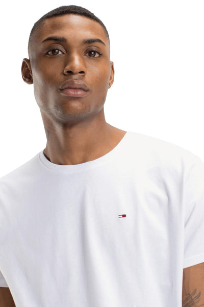 TOMMY HILFIGER Jersey Bisiklet Yaka T-shirt