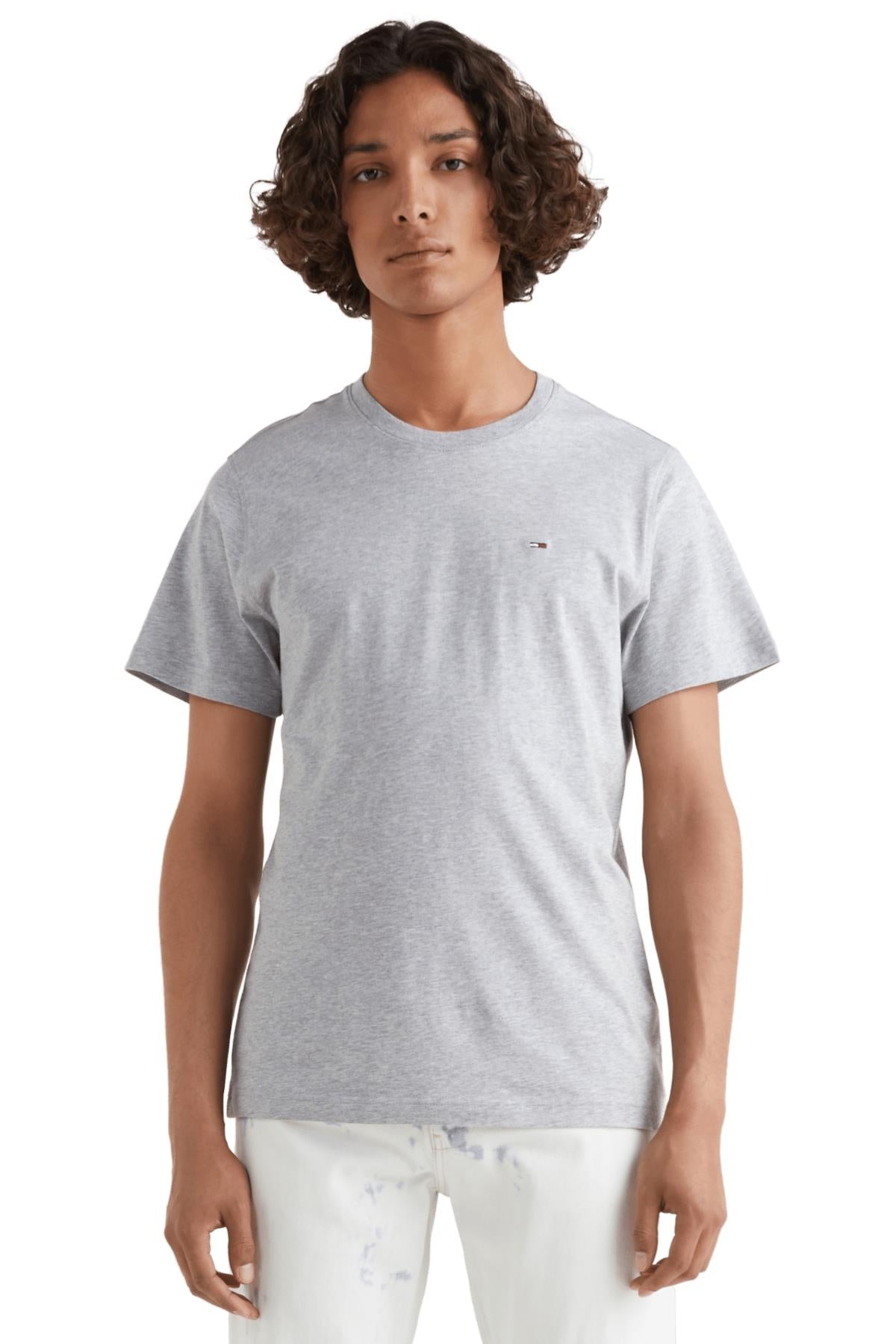 TOMMY HILFIGER Jersey Bisiklet Yaka T-shirt